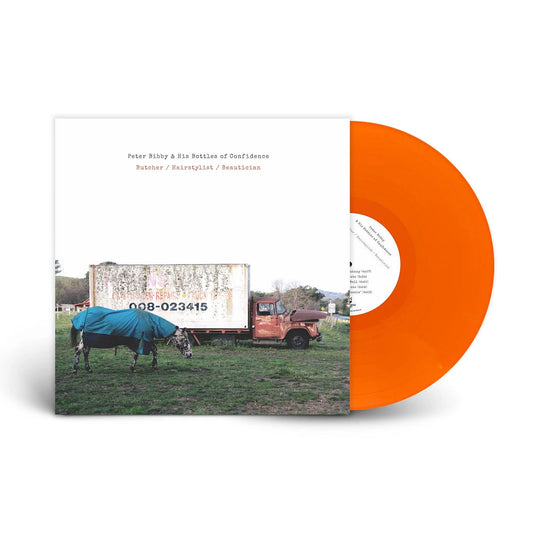 Peter Bibby - Butcher/Hairstylist/beautician - Orange Vinyl LP