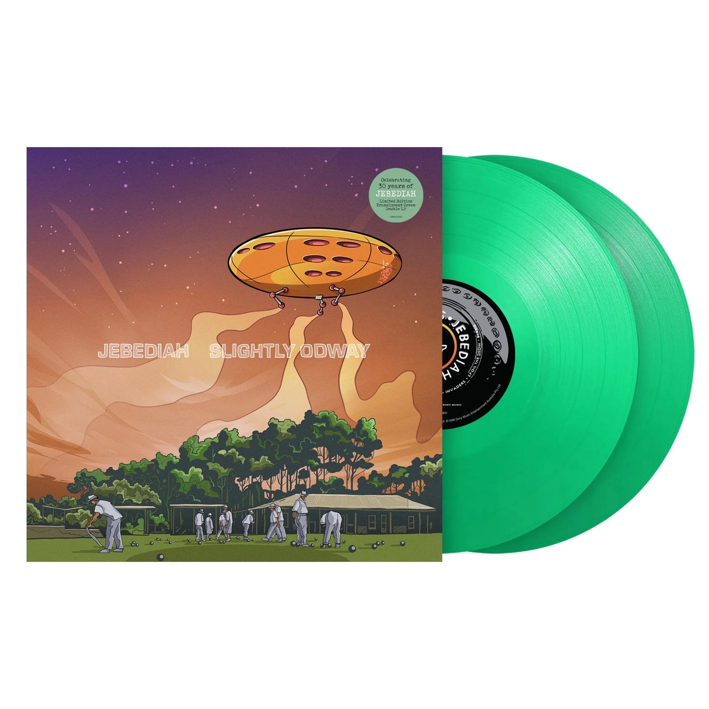 Jebediah - Slightly Oddway - Limited Green Vinyl LP