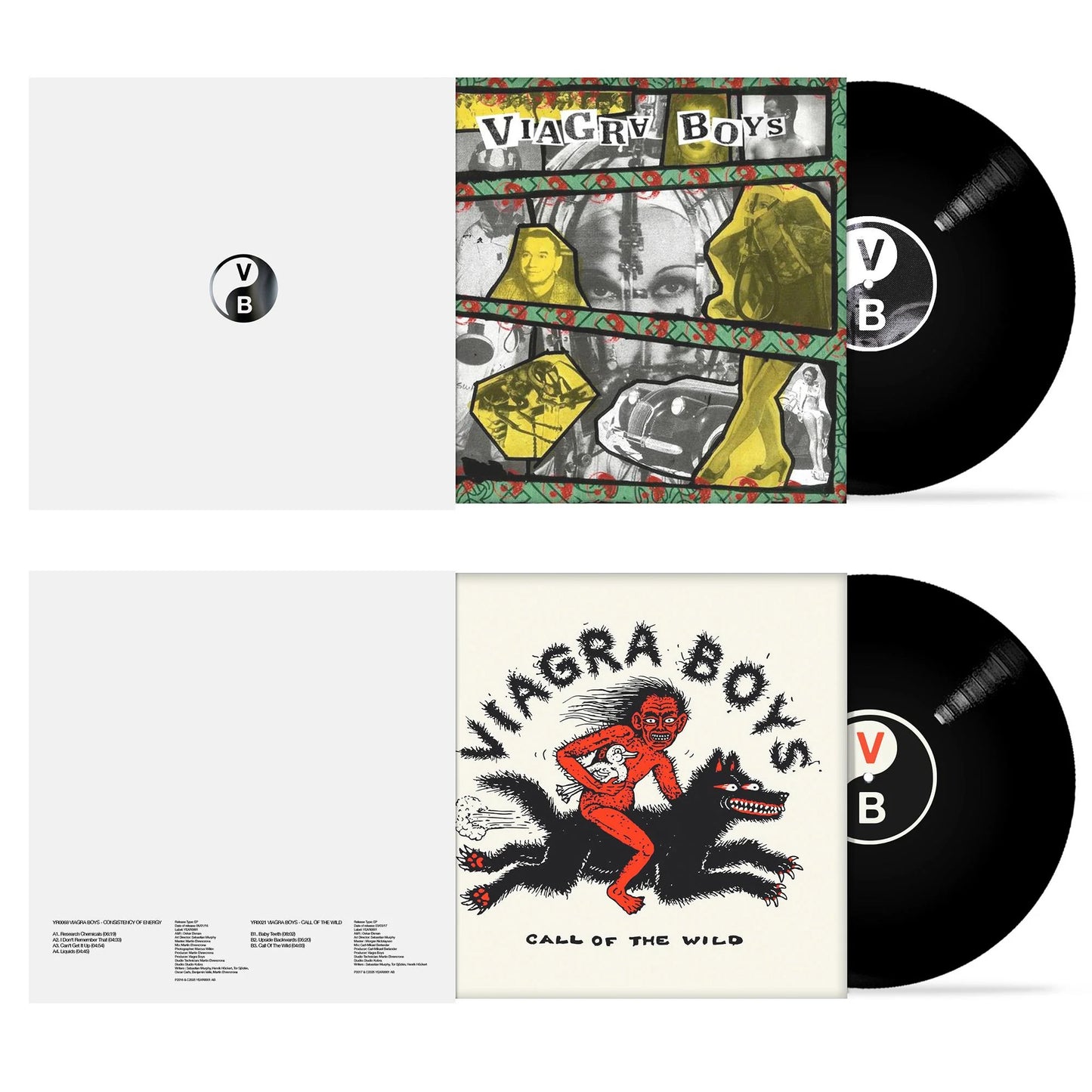 Viagra Boys - Consistency of Energy / Call of the Wild - Vinyl LP