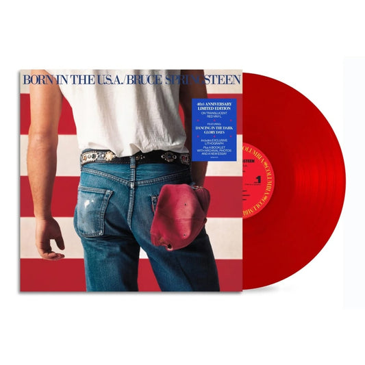 Bruce Springsteen - Born to the USA - 40th Anniversary Red Vinyl LP