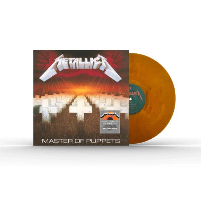 Metallica - Master of Puppets - Limited Brick Red Vinyl LP