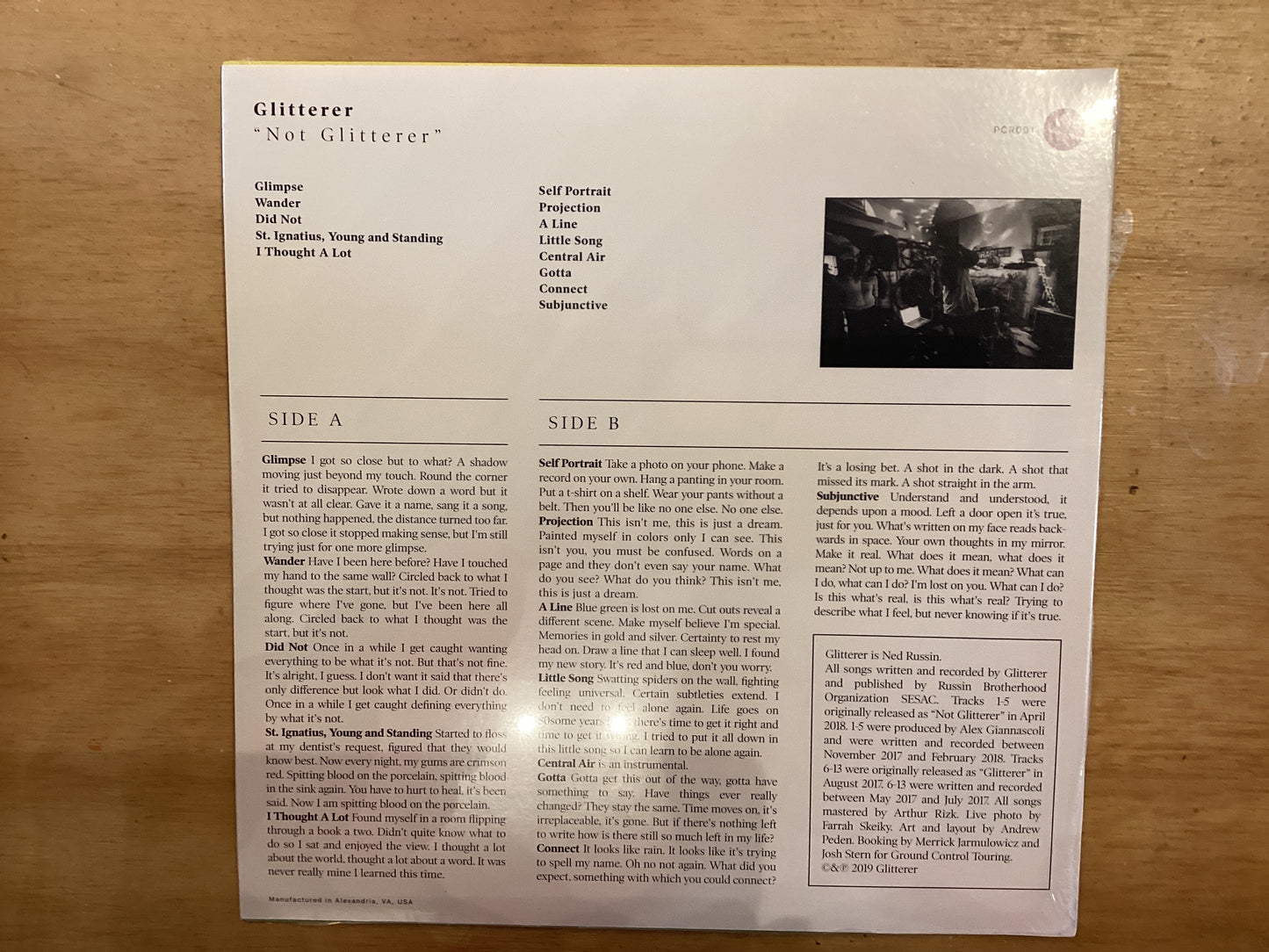 Glitterer - Not Glitterer -LP