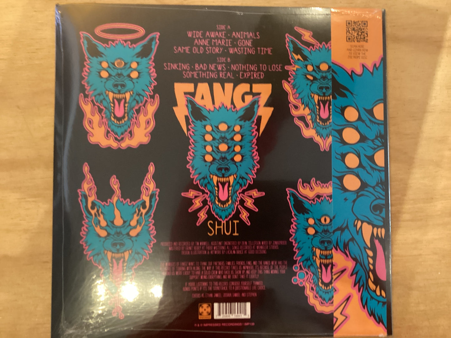 Fangz - Shui - Zoetrope LP