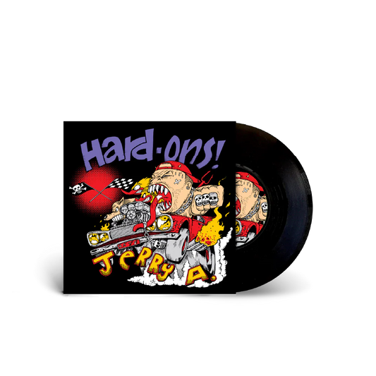 Hard-Ons and Jerry A - You Won't Shut up - 7" Vinyl EP