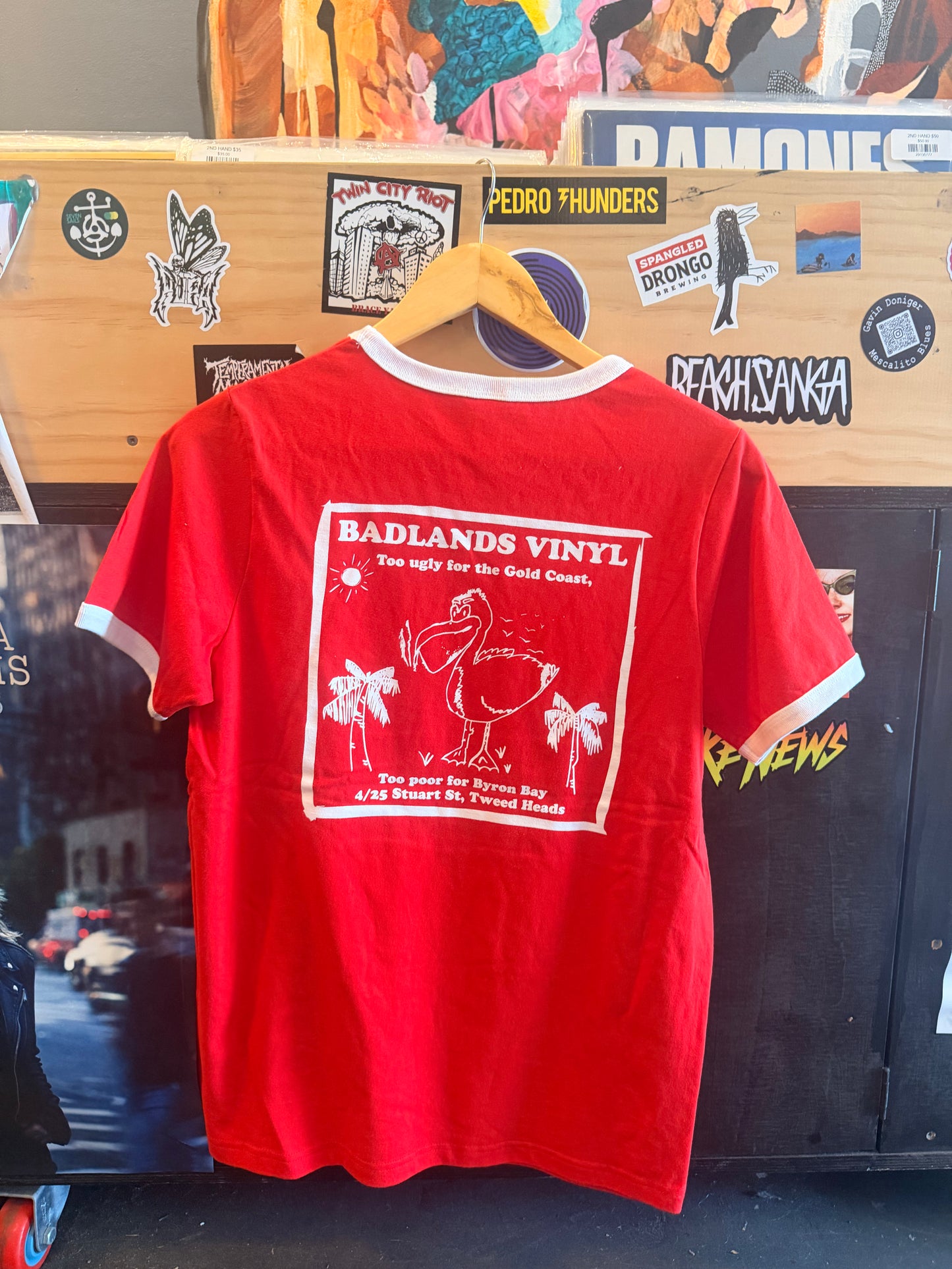 Badlands Too Ugly, Too Poor Ringer Shirt