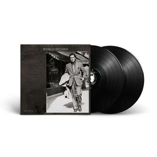 Neil Young with Crazy Horse - World Record - Double Vinyl LP