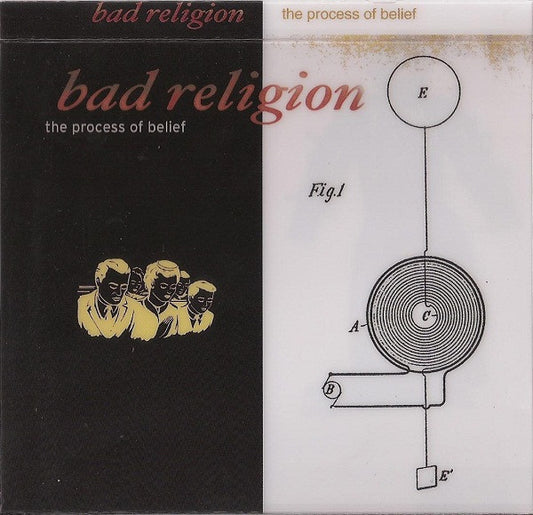 Bad Religion - The Process Of Belief - LP, Album, Limited Edition, Reissue, Gatefold, 20th Anniv. Ed. Orange Black Galaxy - Image 1