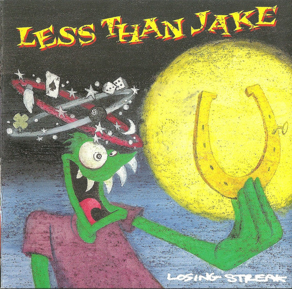 Less Than Jake - Losing Streak - LP, Album, Reissue, Purple/Olive Split - Image 1
