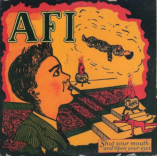 AFI - Shut Your Mouth And Open Your Eyes - LP, Album, Reissue - Image 1