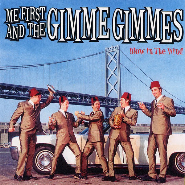 Me First And The Gimme Gimmes - Blow In The Wind - LP, 45 RPM, Album, Reissue, Apple Red - Image 1