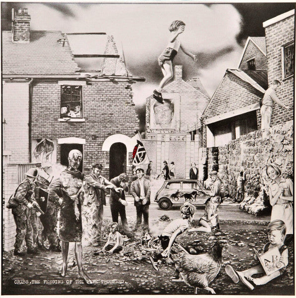 Crass - The Feeding Of The 5000 (The Second Sitting) - LP, 45 RPM, Album, Reissue, Remastered, Stereo - Image 1
