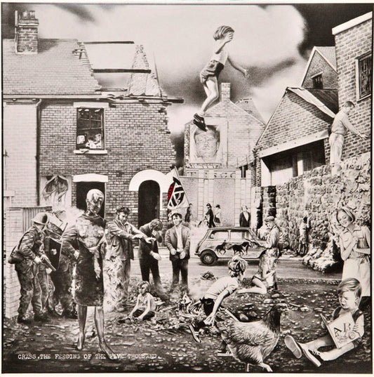 Crass - The Feeding Of The 5000 (The Second Sitting) - LP, 45 RPM, Album, Reissue, Remastered, Stereo - Image 1