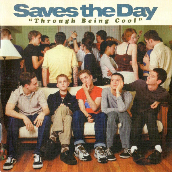 Saves The Day - Through Being Cool - LP, Limited Edition, Reissue, Flame Red - Image 1