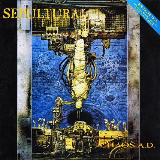 Sepultura - Chaos A.D. - LP, Album, Reissue, Remastered, Repress, Stereo, Expanded Edition, Gatefold - Image 1