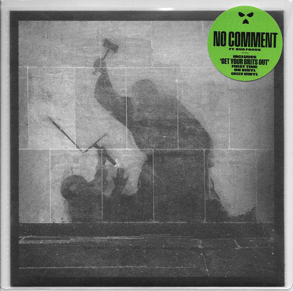 Kneecap, Sub Focus - No Comment - 7", 45 RPM, Single - Image 1