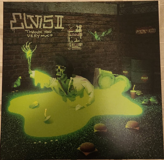 Elvis II - Thank You Very Much - LP, Album, Limited Edition, Royal Green Recycled - Image 1