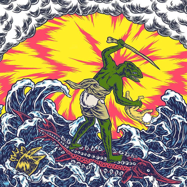 King Gizzard And The Lizard Wizard - Teenage Gizzard - LP, Compilation, Pink In Yellow (Lizard Eyes) - Image 1