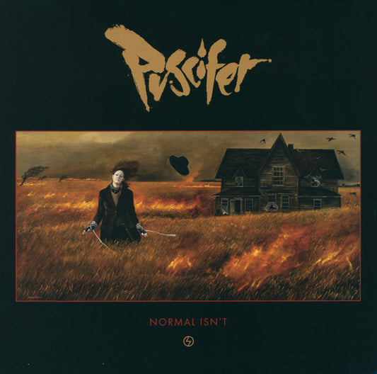 Puscifer - Normal Isn't - LP, Album, Orange Swirl - Image 1