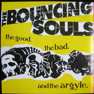 The Bouncing Souls - The Good, The Bad, And The Argyle. - LP, Album, Compilation, Limited Edition, Reissue, Remastered, Repress, Yellow - Image 1