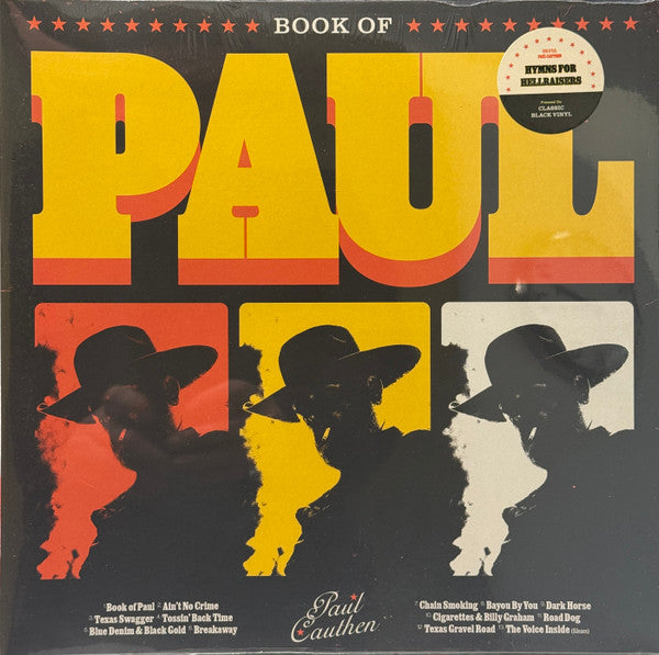 Paul Cauthen - Book Of Paul - LP, Album, Yellow [Opaque Canary Yellow] - Image 1
