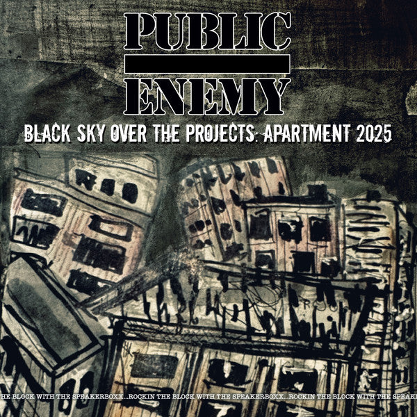 Public Enemy - Black Sky Over The Projects: Apartment 2025 - LP, Album - Image 1