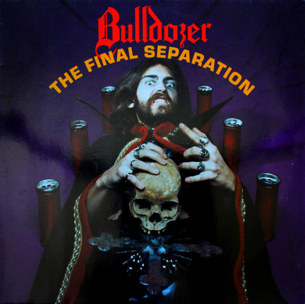 Bulldozer - The Final Separation - LP, Album, Limited Edition, Yellow Translucent w/ Yellow Splatter [Golden Shower] - Image 1