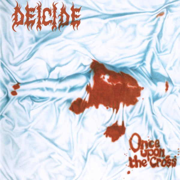 Deicide - Once Upon The Cross - LP, Album, Reissue, Remastered, Milky Clear With Blood Splatter - Image 1