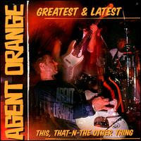 Agent Orange - Bloodstains - LP, Album, Limited Edition, Reissue, Repress, Red / Orange Splatter - Image 1
