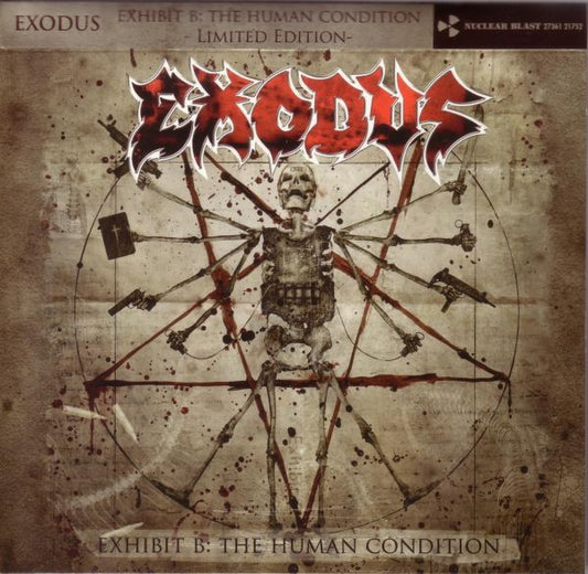 Exodus - Exhibit B: The Human Condition - LP, Album, Limited Edition, Reissue, Gold - Image 1