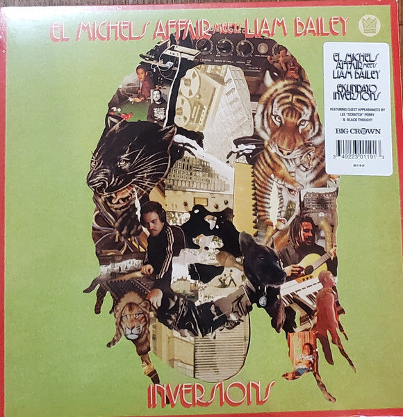 El Michels Affair, Liam Bailey - Ekundayo Inversions - LP, Album, Red Translucent - Image 1