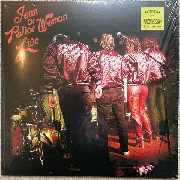 Joan As Police Woman - Live - LP, Album, Limited Edition, Neon Yellow Translucent, 180 g - Image 1