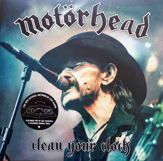 Motörhead - Clean Your Clock - LP, Album, Grey - Image 1
