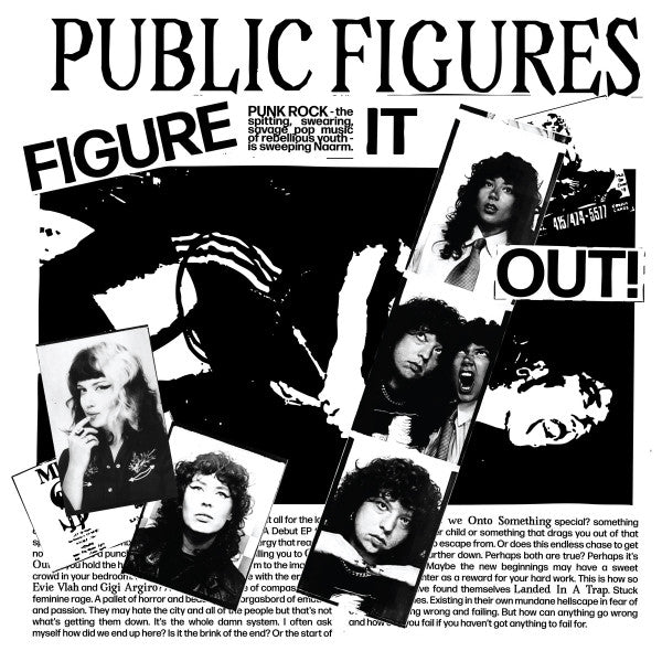 Public Figures - Figure It Out! - 12", 45 RPM, EP, Limited Edition, Purple - Image 1