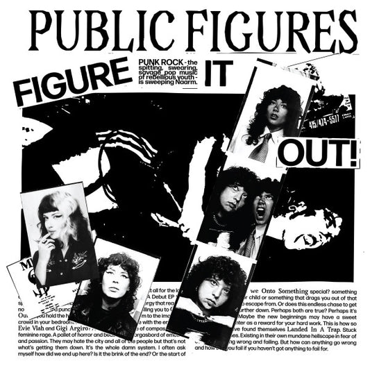Public Figures - Figure It Out! - 12", 45 RPM, EP, Limited Edition, Purple - Image 1