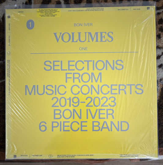 Bon Iver - Volumes: One - Selections From Music Concerts 2019-2023 Bon Iver 6 Piece Band - LP, Compilation - Image 1