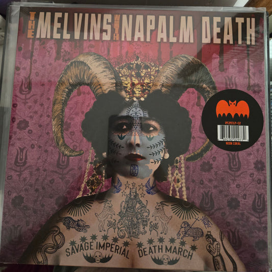 Melvins, Napalm Death - Savage Imperial Death March - LP, Limited Edition, Purple [Obnoxious Orchid] - Image 1