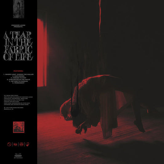 Knocked Loose - A Tear In The Fabric Of Life - LP, Single Sided, EP, Etched, Repress, Toffee Torrent - Image 1