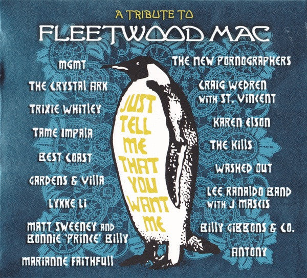 Various - Just Tell Me That You Want Me - A Tribute To Fleetwood Mac - LP, Album, Record Store Day, Compilation, Limited Edition, Sea Blue [Translucent] - Image 1