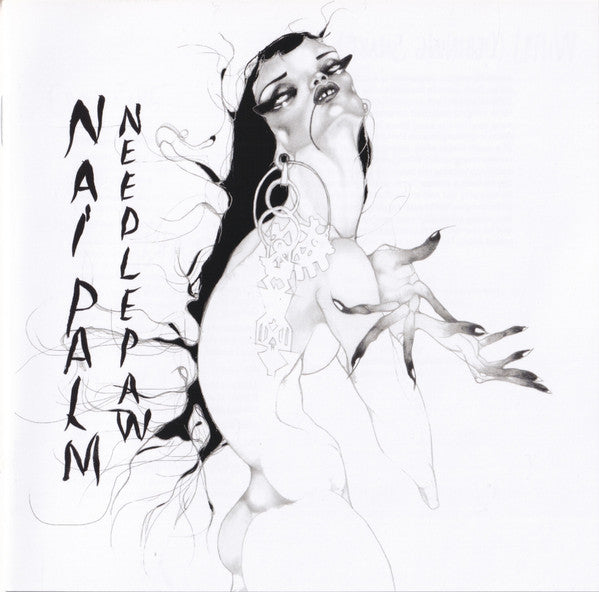 Nai Palm - Needle Paw - LP, Deluxe Edition, Limited Edition, Reissue, Pink/Black Splatter - Image 1