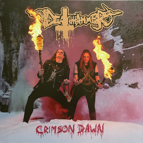 Deathhammer - Crimson Dawn - LP, Album, Stereo, Oxblood Marbled - Image 1