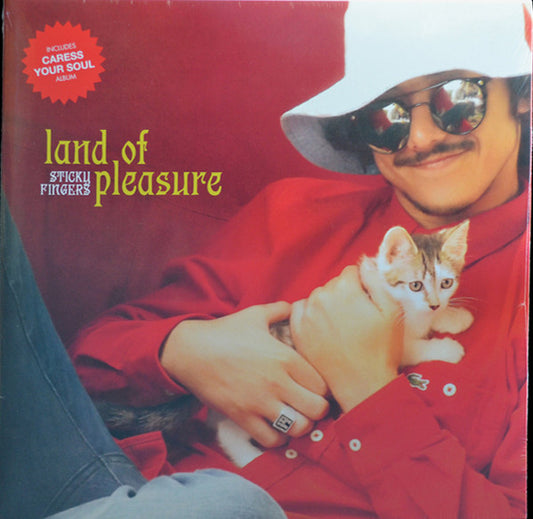 Sticky Fingers - Land Of Pleasure / Caress Your Soul - LP, Album, Compilation, Repress - Image 1