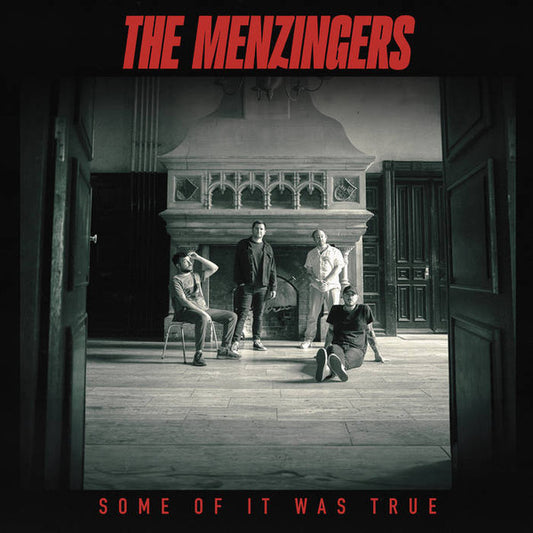 The Menzingers - Some Of It Was True - LP, Album, Limited Edition, Clear w/ Black Marble - Image 1