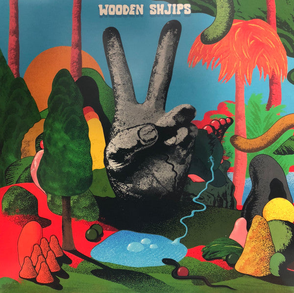 Wooden Shjips - V. - LP, Album, Limited Edition, Red Opaque - Image 1