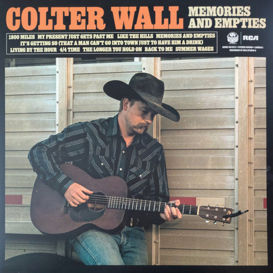 Colter Wall - Memories and Empties - LP, Album, Stereo, Opaque Bone - Image 1