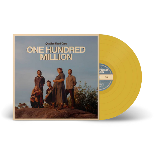Quality Used Cars - One Hundred Million - Limited Gold Vinyl LP