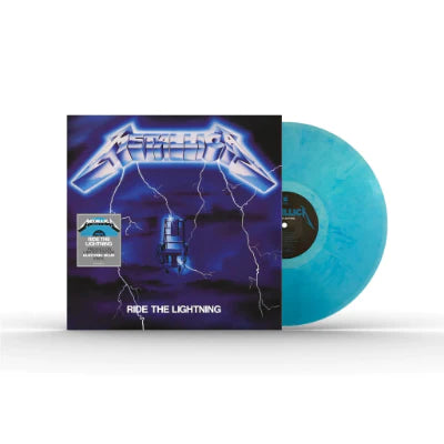 Metallica - Ride the Lightening - Limited Blue Vinyl Reissue