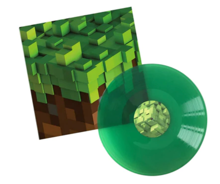 C418 -  Minecraft Volume Alpha (Earth Confetti Colour) LP VINYL RECORD