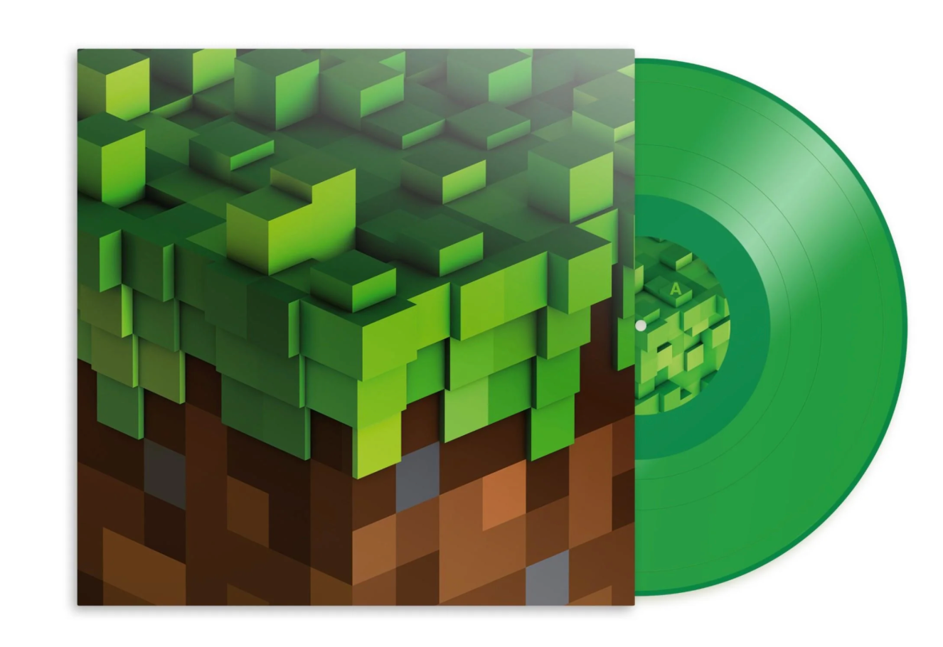 C418 -  Minecraft Volume Alpha (Earth Confetti Colour) LP VINYL RECORD