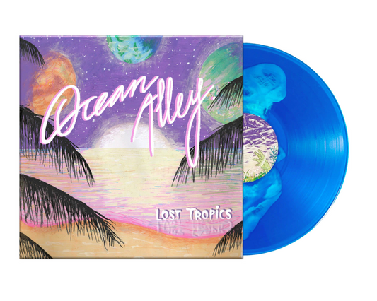 Ocean Alley – Lost Tropics (Vinyl, LP, Album, Limited Edition, Translucent Blue With Opaque White Blob)