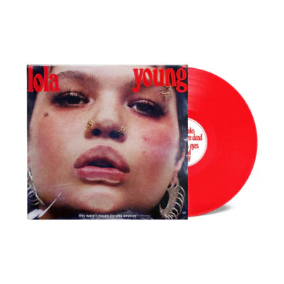 Lola Young - This wasn't meant for you anyway - Hand Numbered Red Vinyl LP